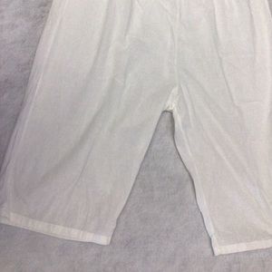 2Xl white unisex Harem pants